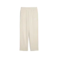 Spodnie damskie - Damskie Spodnie PUMA ESS SMALL NO. 1 LOGO COMFORT STRAIGHT PANTS TR OP 68497987 – Beżowy - miniaturka - grafika 1