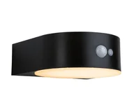 Lampy ogrodowe - Kinkiet SOLAR EILEEN PIR LED 5,5W 2200K IP44 - czarny - miniaturka - grafika 1
