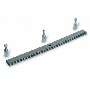 Came Listwa zębata metalowa ocynkowana z łączeniami pomiędzy listwami (30x8mm, Moduł 4) - Akcesoria do bram - miniaturka - grafika 1