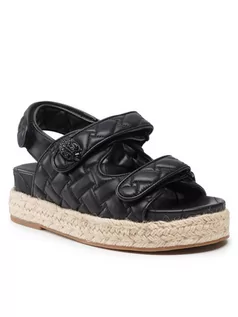 Espadryle damskie - Kurt Geiger Espadryle Orson Espadrille 8878200109 Czarny - grafika 1