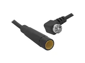 Anteny samochodowe - Przejście antenowe samochodowe wtyk Blaupunkt - gniazdo PL z kablem - miniaturka - grafika 1