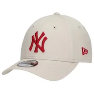 Czapki i chusty sportowe męskie - New Era 9FORTY STN New York Yankees MLB Cap 60240312, Mężczyzna, Czapka z daszkiem, Beżowy - miniaturka - grafika 1