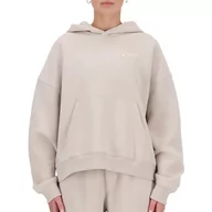 Bluzy sportowe damskie - Bluza New Balance WT33531MNK - beżowa - miniaturka - grafika 1