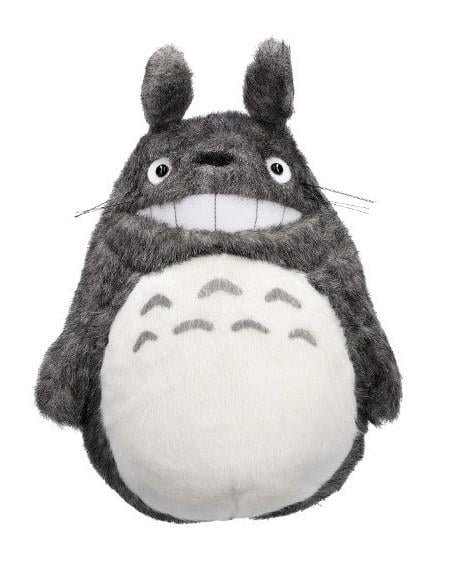 my neighbour totoro - grey totoro smiling - acrylic pluszak m