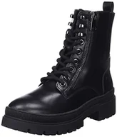 Botki damskie - Tom Tailor Damskie sztyblety 4294903, czarne, 37 UE - miniaturka - grafika 1