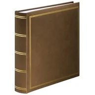 Albumy fotograficzne - Album na zdjęcia wsuwane HAMA, London Jumbo, 80 stron, 30x80cm, brązowy - miniaturka - grafika 1