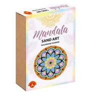 Zabawki kreatywne - ALEXANDER GRY, Piaskowe Malowanki Mandala 1 - miniaturka - grafika 1
