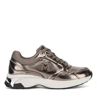 Sneakersy damskie - Sneakersy MEXX MI001009543W Srebrny - miniaturka - grafika 1