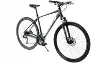 Rowery - Rower crossowy 28 Kands Canavaro M21 czarno-szary połysk 2024 - miniaturka - grafika 1