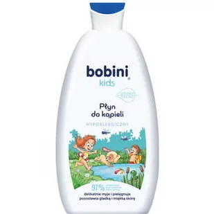 BOBINI Kids Płyn do kąpieli wiek 12msc+ - 500 ml - Kosmetyki kąpielowe dla dzieci - miniaturka - grafika 1