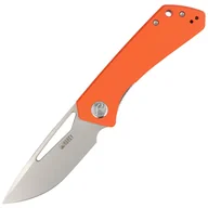 Noże - Nóż składany Kubey Knife Thalia Orange G10, Bead Blasted D2 (KU331H) - miniaturka - grafika 1
