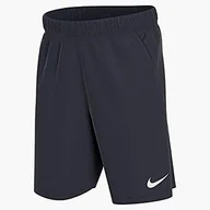 Spodenki damskie - Nike Dziecięce szorty Dri-fit Park niebieski Obsydian/Obsydian/White 8 lat - miniaturka - grafika 1