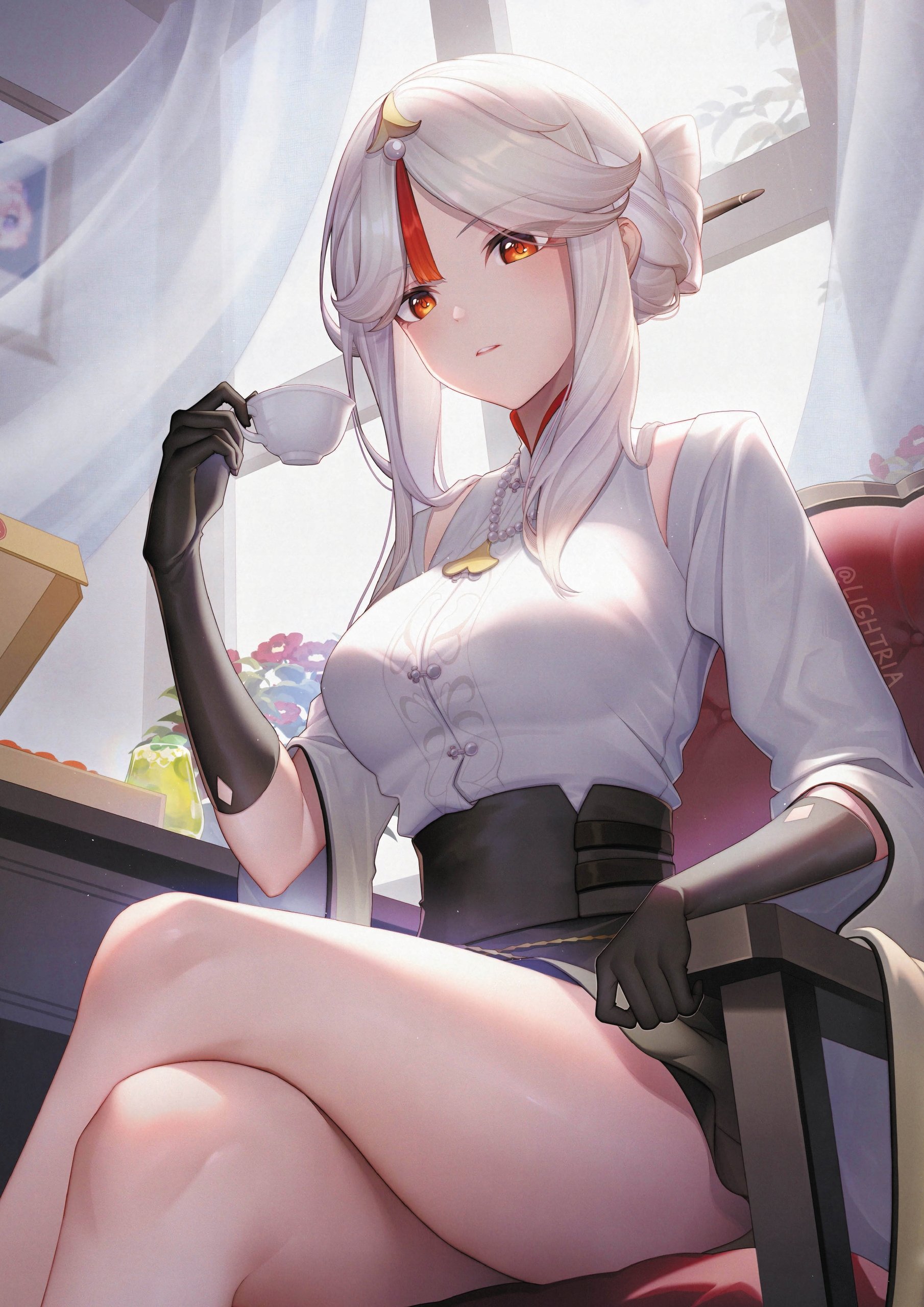 Plakat A3 Genshin Impact Anime Gra Ningguang