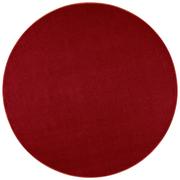 Dywany - Dywan Okrągły Czerwony Jednokolorowy Nasty 133 - miniaturka - grafika 1