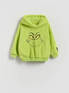 Reserved - Świąteczna bluza Grinch - zielony - Bluzy i sweterki niemowlęce - miniaturka - grafika 1