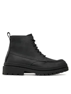 Boss Trapery Nebular 50529219 Czarny - Botki męskie - miniaturka - grafika 1