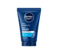 Kosmetyki do pielęgnacji twarzy męskie - NIVEA MEN Hydrocare żel do mycia twarzy 100 ml - miniaturka - grafika 1