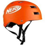 Kaski rowerowe - Kask rowerowy SPOKEY Nerf Freefall Pomarańczowy dla Dzieci  rozmiar 53-55) - miniaturka - grafika 1