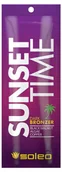 Balsamy i kremy do opalania - Soleo Soleo Sunset Time Super Bronzer Do Opalania x5 szt - miniaturka - grafika 1