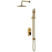 Zestawy prysznicowe - Cersanit Inverto SET B262 zestaw prysznicowy podtynkowy złoty S952-007 - Outlet - miniaturka - grafika 1