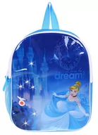 Plecaki szkolne i tornistry - Princess Niebieski plecak Kopciuszek Disney - miniaturka - grafika 1