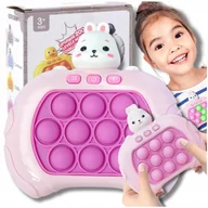 Zabawki sensoryczne - ELEKTRONICZNA GRA ZRĘCZNOŚCIOWA POP IT ANTYSTRESOWA DLA DZIECI KRÓLIK POPIT - miniaturka - grafika 1