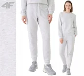 Spodnie damskie - Spodnie Damskie 4f Dresowe Sportowe Joggery F1138 Dresy Na Co Dzień M - miniaturka - grafika 1
