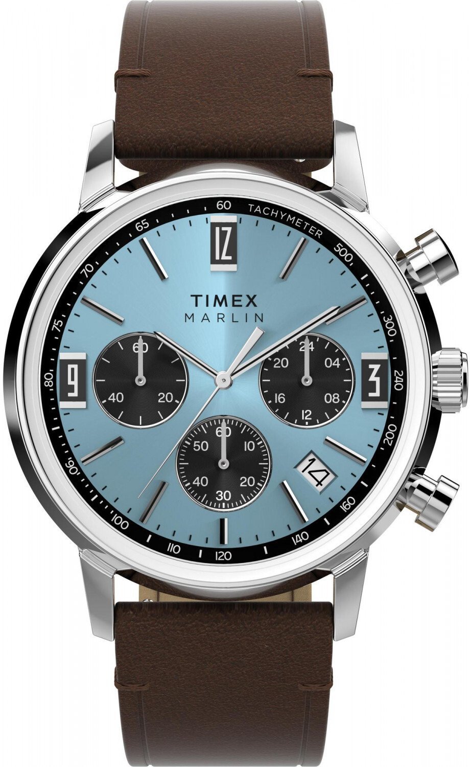Zegarek Timex Zegarek męski Timex TW2Y66600 brązowy