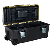 Skrzynki i torby narzędziowe - Black&Decker Black + Decker FatMax skrzynka narzędziowa "structual Foam", zabezpieczona przed rozbryzgami wody, z metalowym sznurek, rundumlaufende gumowa uszczelka i teleskopowa rączka, 1 sztuki, FMST1  75761 FMST1-75761 - miniaturka - grafika 1