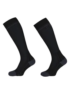 CMP Wełniane skarpety trekkingowe w kolorze czarnym - Skarpetki męskie - miniaturka - grafika 1
