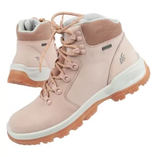 Buty trekkingowe 4F W OBDH253 560 beżowy - Buty trekkingowe damskie - miniaturka - grafika 1