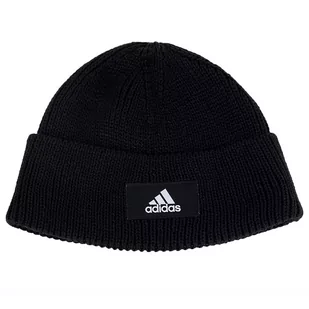 Czapka adidas Lightweight Long Beanie GP2556 - czarna - Czapki i chusty sportowe damskie - miniaturka - grafika 1