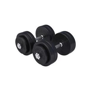 Hantle do treningu Gorilla Sports regulowane 2x15kg - Hantle i ciężarki - miniaturka - grafika 1