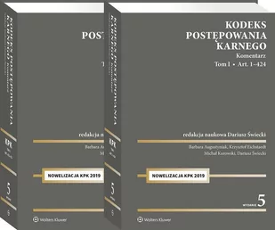 Kodeks postępowania karnego Komentarz Tom 1-2 - Prawo - miniaturka - grafika 1