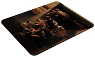 Podkładki pod mysz - Podkładka Powołanie świętego Mateusza Caravaggio 60x40cm - miniaturka - grafika 1