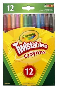 Crayola Wykręcane kredki 12 sztuk 52-8530 - Przybory szkolne - miniaturka - grafika 8