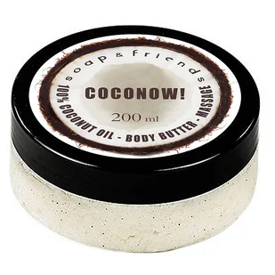 Soap&friends Coconow! masło do ciała 200ml - Balsamy i kremy do ciała - miniaturka - grafika 1