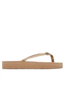 Klapki i japonki damskie - Tommy Hilfiger Japonki Elevated Chic Beach Sandal FW0FW08523 Beżowy - miniaturka - grafika 1