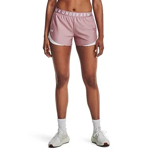 Under Armour Damskie szorty Play Up 3.0 luźne spodenki na siłownię dla kobiet z pochlebnym zakrzywionym obszyciem, odprowadzające pot spodenki do biegania - Spodenki damskie - miniaturka - grafika 1
