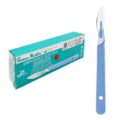 Meble i wyposażenie gabinetów medycznych - Skalpel chirurgiczny 24 sterylny 10szt stal nierdzewna Swann-Morton - miniaturka - grafika 1