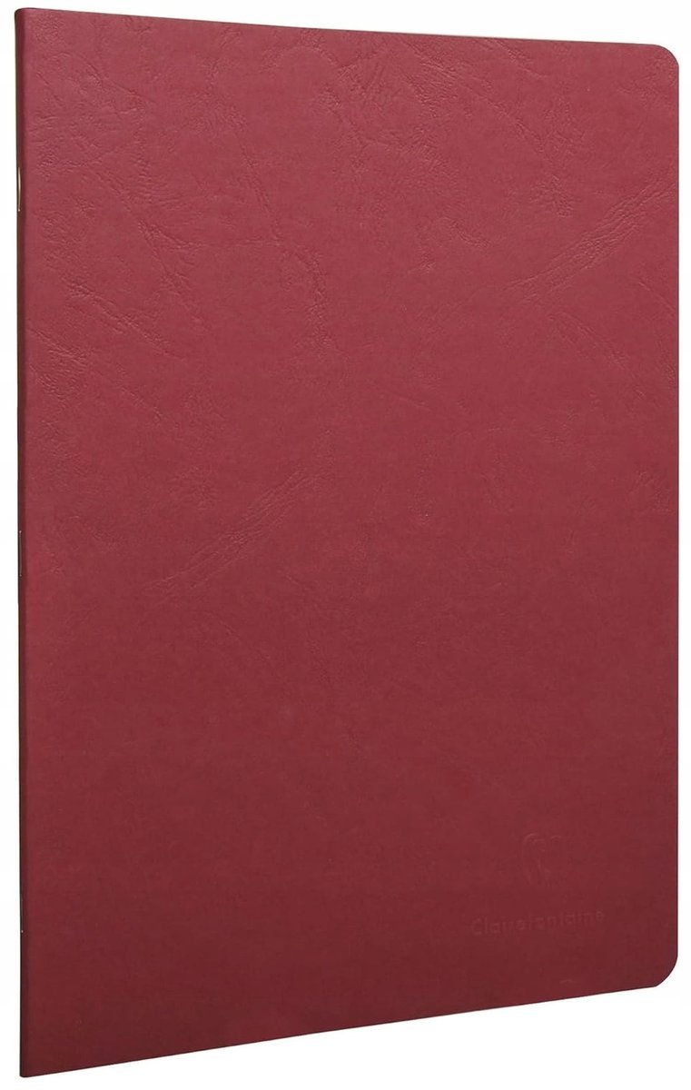 ZESZYT W LINIĘ A4 notes zeszyt półtwardy Clairefontaine Age Bag CZERWONY