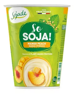 Sojade PRODUKT SOJOWY MANGO/BRZOSKWINIA BEZGLUTENOWY BIO 400g - Zdrowa żywność - miniaturka - grafika 1