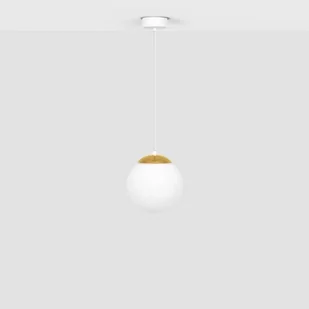 Lampa wisząca z kulistym kloszem o średnicy 16cm K-5311 z serii ELMO - Lampy sufitowe - miniaturka - grafika 1