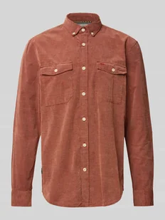 Koszula casualowa o kroju regular fit z kołnierzykiem typu button down - Koszule męskie - miniaturka - grafika 1