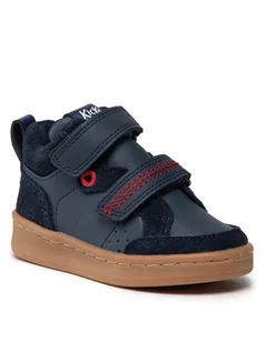 Buty dla dziewczynek - Kickers Sneakersy Bilbon Velc 829770-10-10 M Granatowy - grafika 1