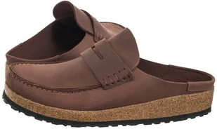 Birkenstock Naples Leoi 1025033 Brązowe 46 - Klapki i japonki męskie - miniaturka - grafika 1