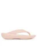 Klapki i japonki damskie - Crocs Japonki Mellow Recovery Flip 211100 Beżowy - miniaturka - grafika 1