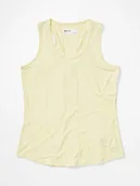 Koszulki i topy damskie - Marmot Damski Aura Tanktop, Yellow Mist, M - miniaturka - grafika 1