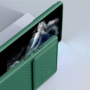 Nillkin CamShield S Case etui Samsung Galaxy S23 Ultra pancerny pokrowiec osłona na aparat zielone - Etui i futerały do telefonów - miniaturka - grafika 11