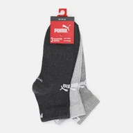 Skarpetki męskie - PUMA SKARPETY ELEMENTS PLAIN QUARTER 3-PACK 94710810 r 43-46 - miniaturka - grafika 1